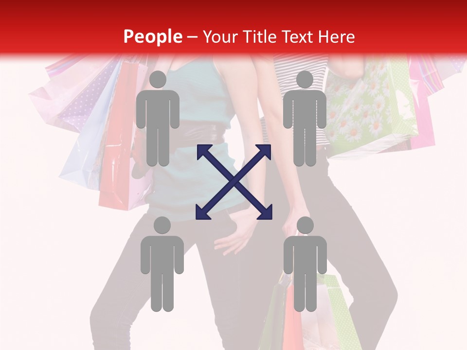 Sale Beauty Girl PowerPoint Template