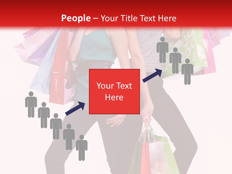 Sale Beauty Girl PowerPoint Template