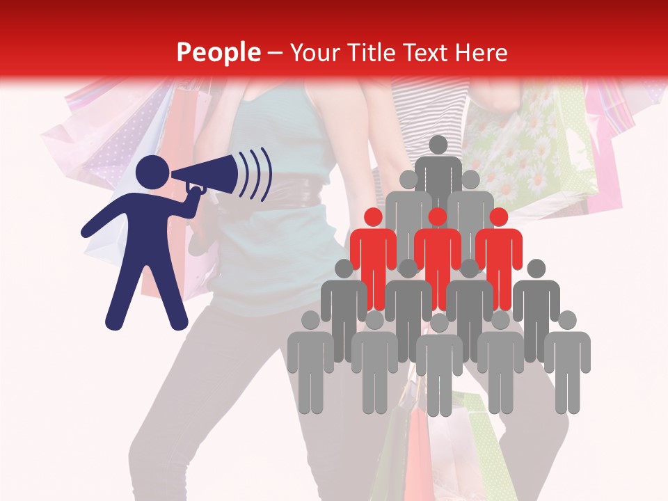 Sale Beauty Girl PowerPoint Template