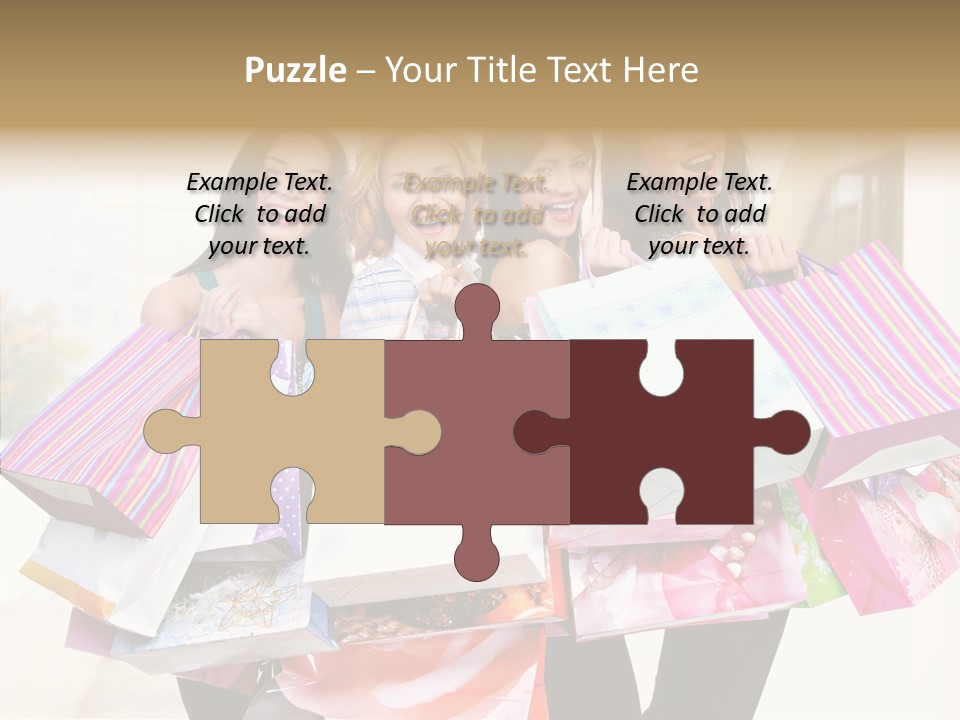 Girl Women Person PowerPoint Template