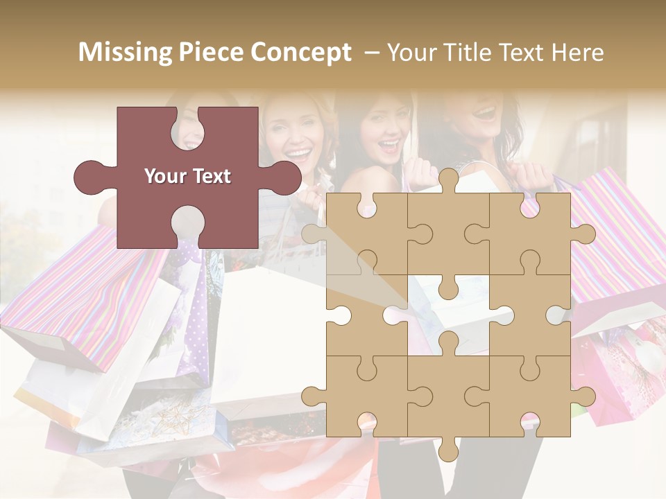 Girl Women Person PowerPoint Template