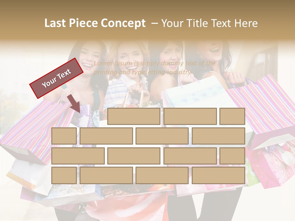 Girl Women Person PowerPoint Template