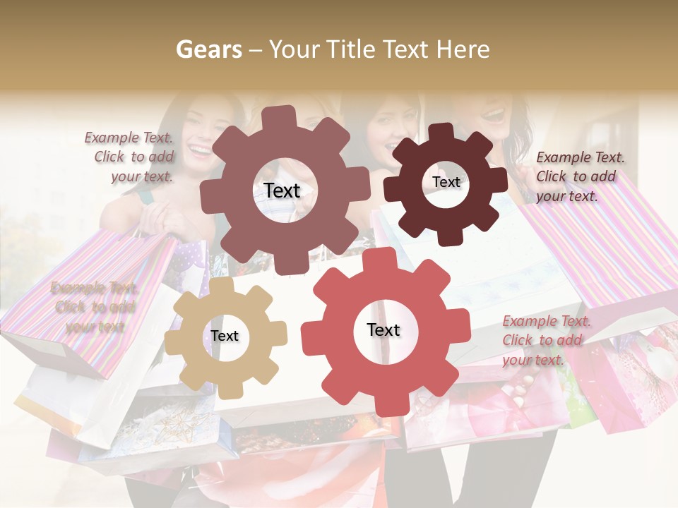 Girl Women Person PowerPoint Template