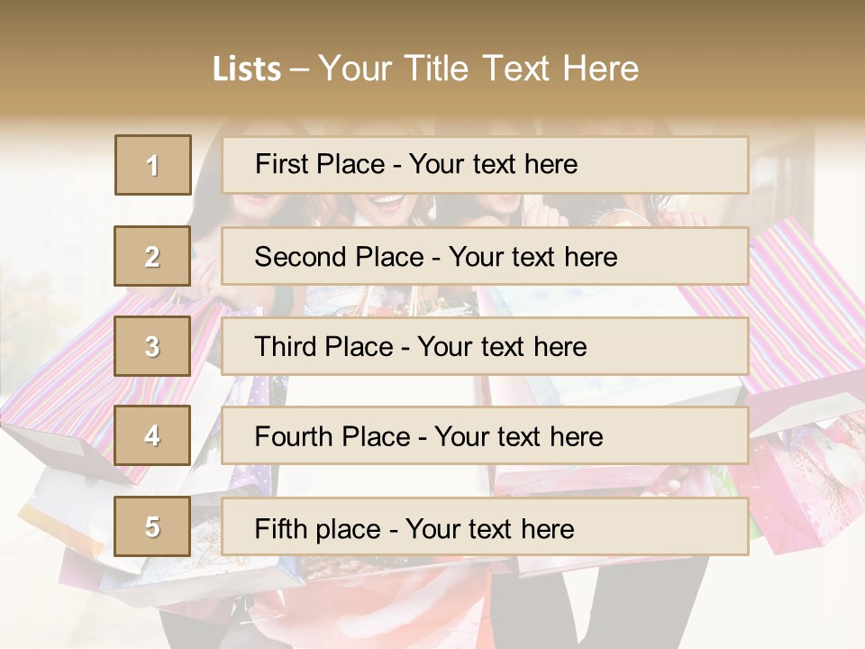 Girl Women Person PowerPoint Template