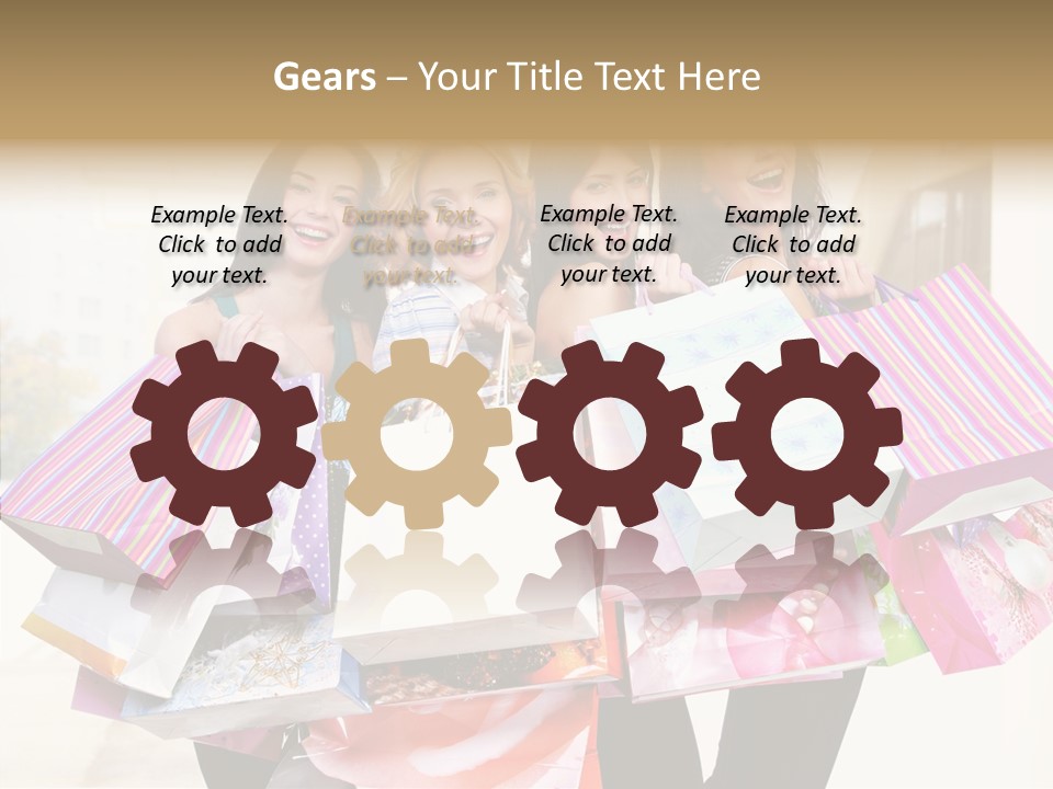 Girl Women Person PowerPoint Template