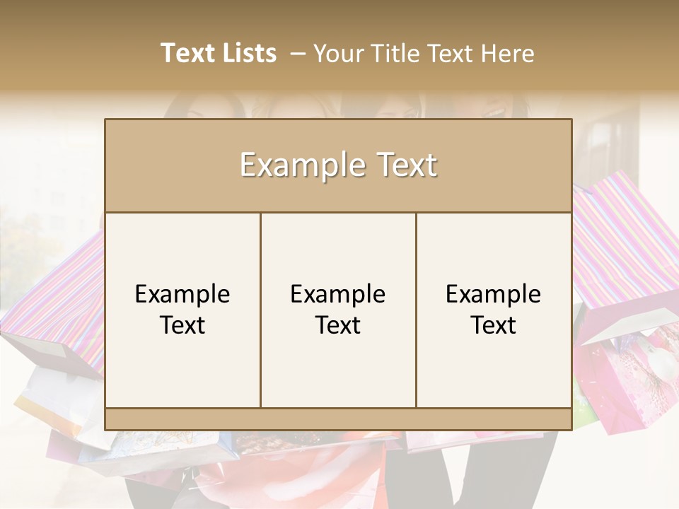 Girl Women Person PowerPoint Template
