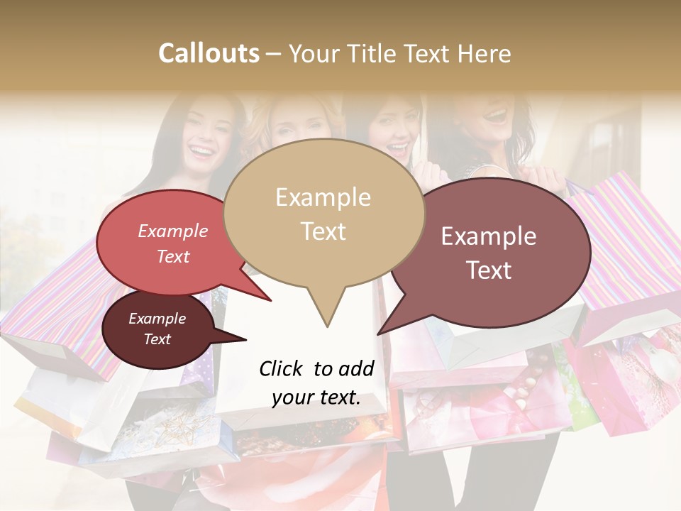 Girl Women Person PowerPoint Template