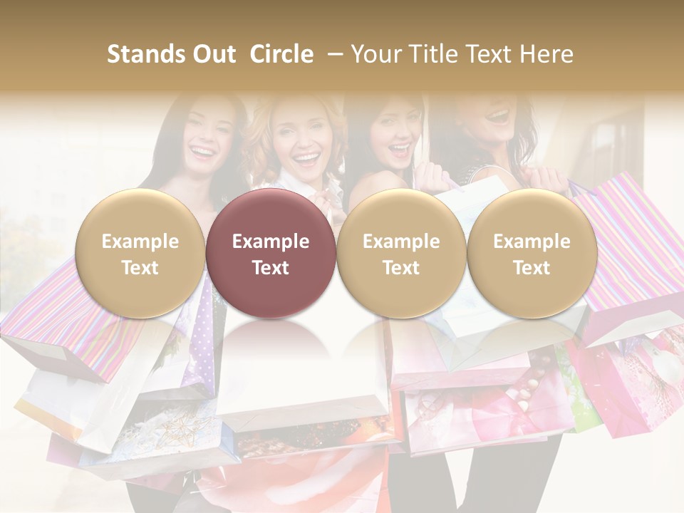 Girl Women Person PowerPoint Template