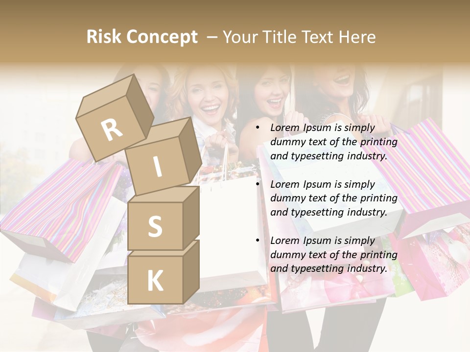 Girl Women Person PowerPoint Template