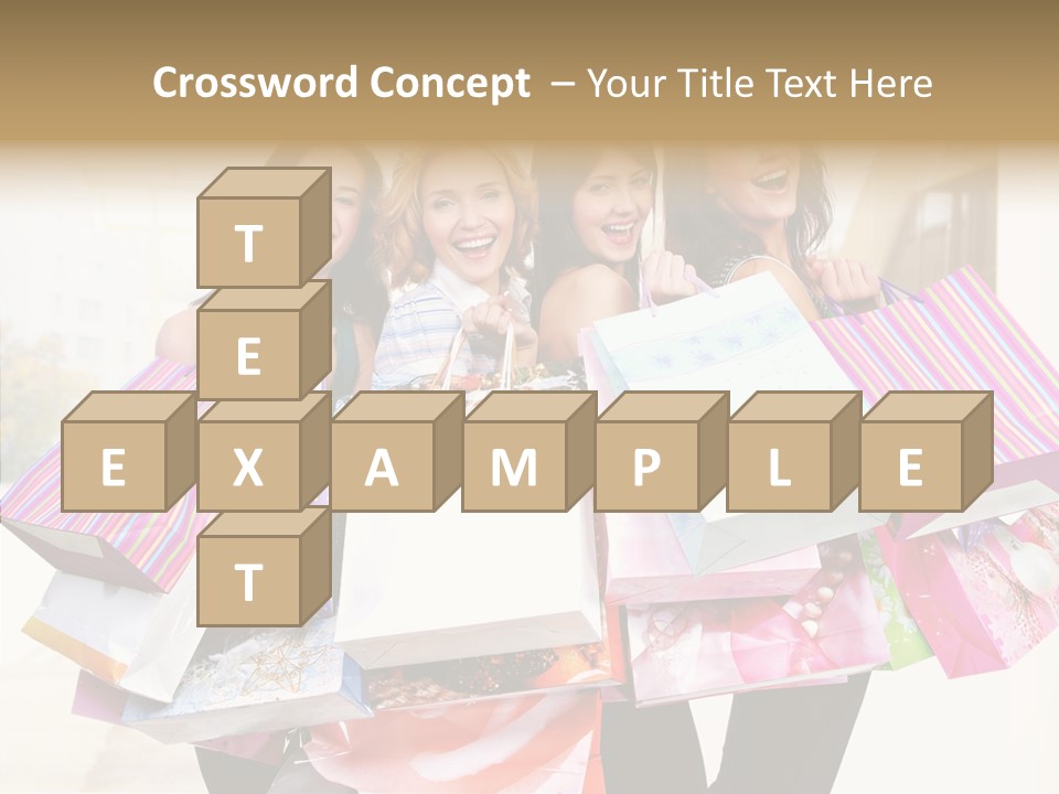 Girl Women Person PowerPoint Template