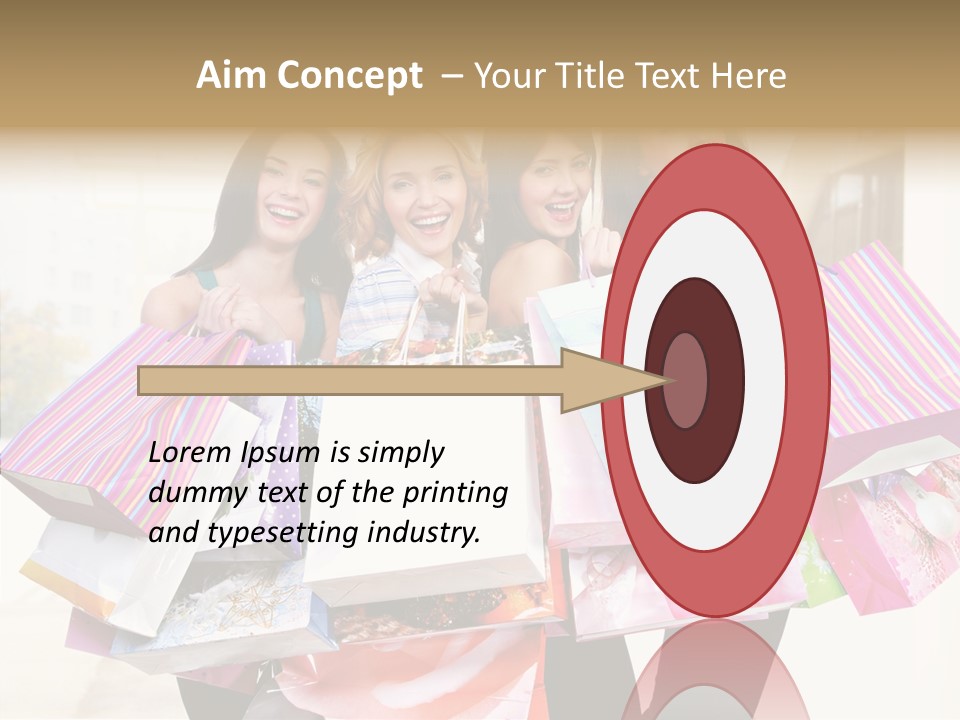 Girl Women Person PowerPoint Template