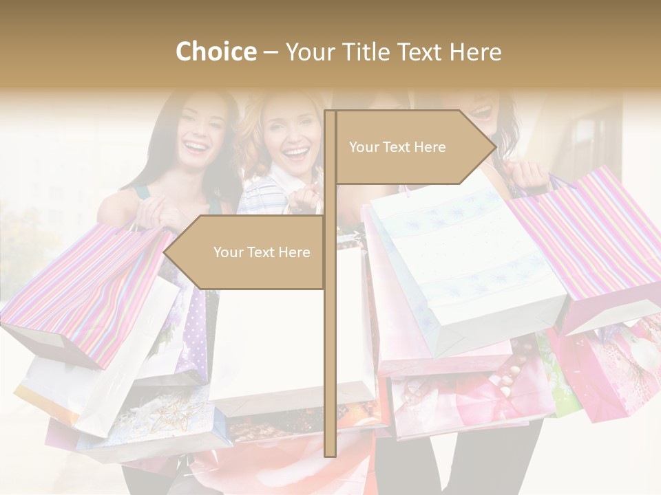 Girl Women Person PowerPoint Template