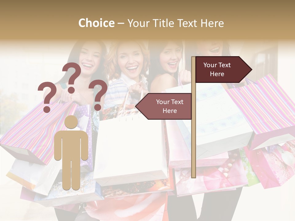 Girl Women Person PowerPoint Template