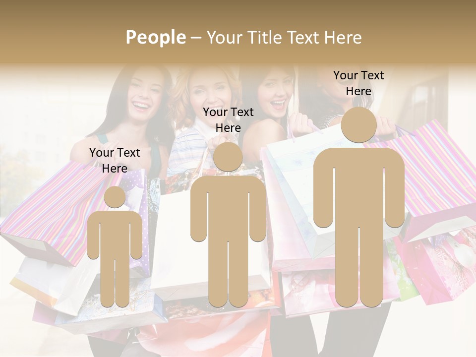 Girl Women Person PowerPoint Template