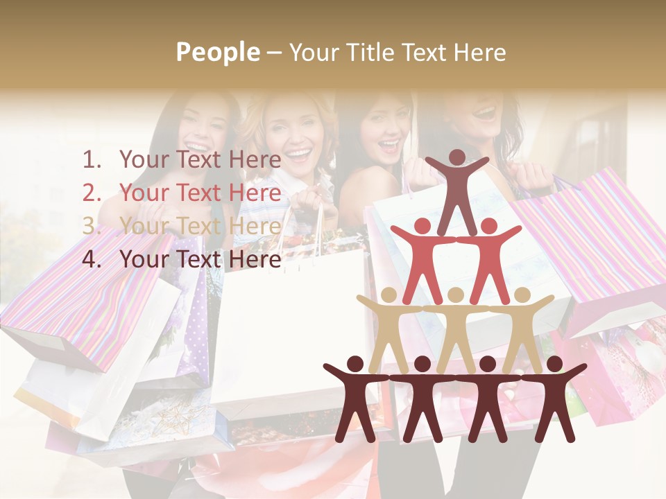 Girl Women Person PowerPoint Template