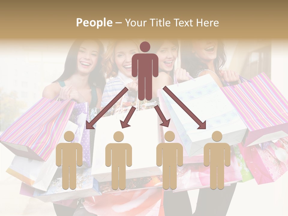 Girl Women Person PowerPoint Template