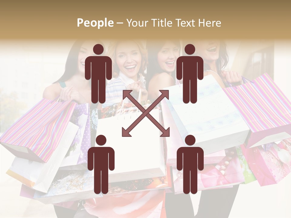 Girl Women Person PowerPoint Template