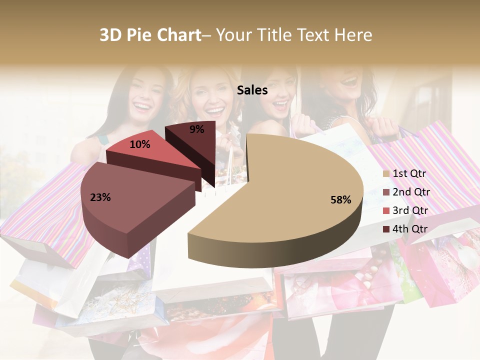 Girl Women Person PowerPoint Template