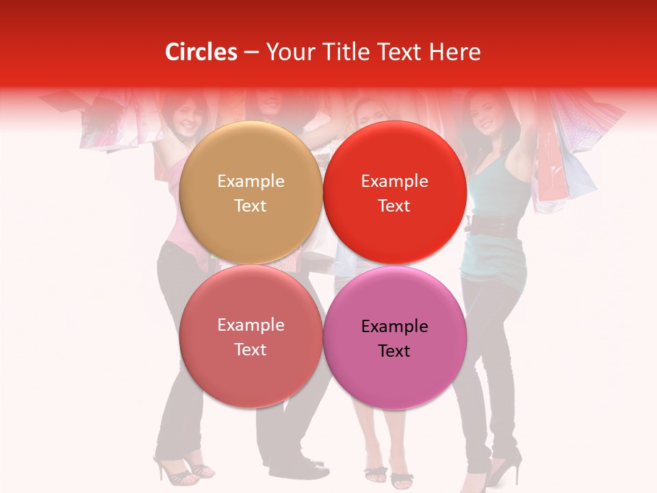 Cute Full Happiness PowerPoint Template