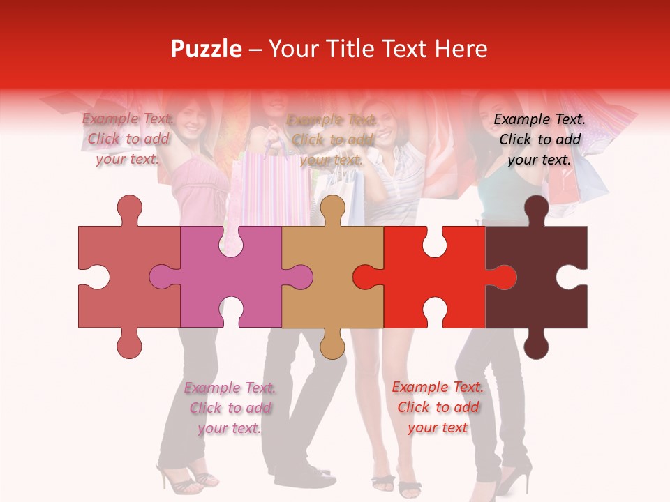 Cute Full Happiness PowerPoint Template