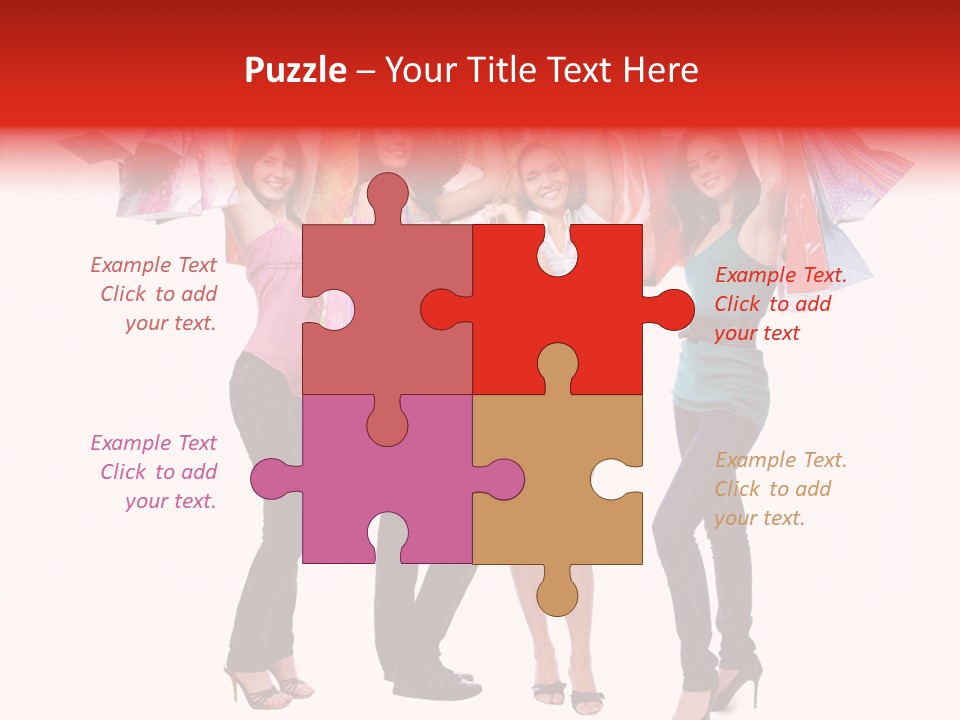 Cute Full Happiness PowerPoint Template