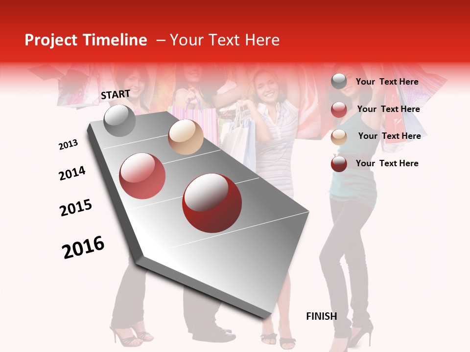 Cute Full Happiness PowerPoint Template