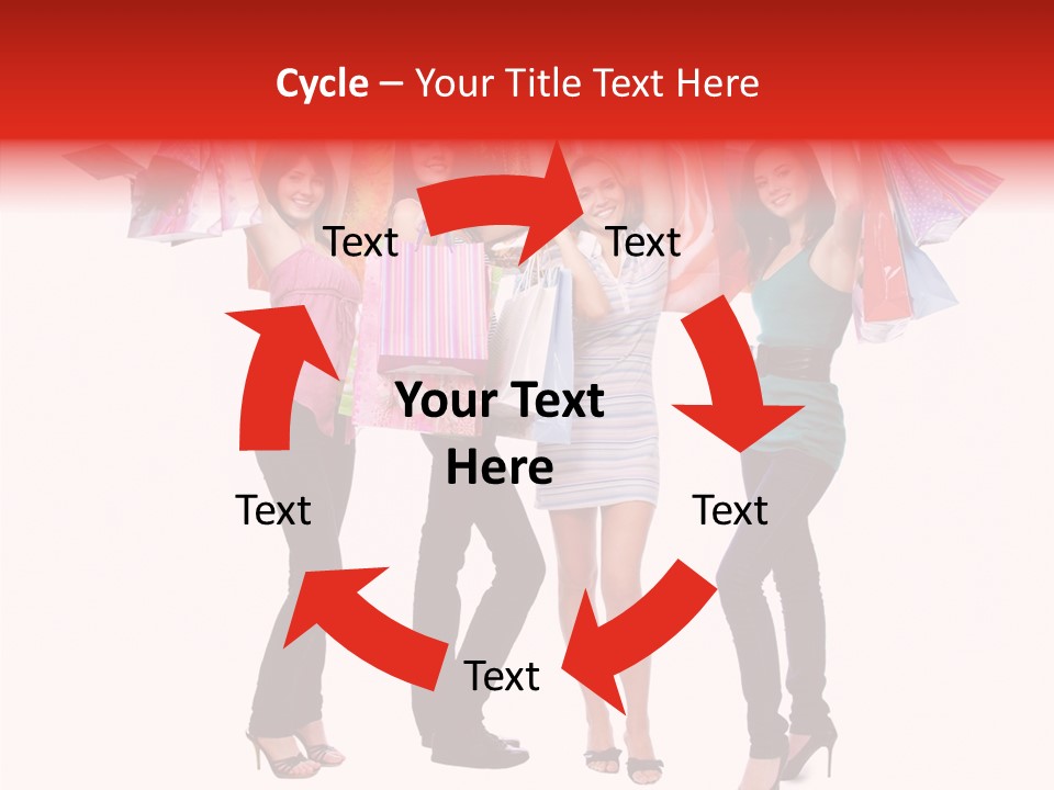 Cute Full Happiness PowerPoint Template