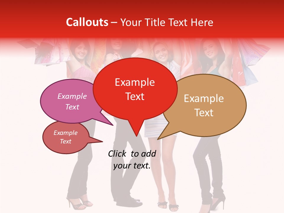 Cute Full Happiness PowerPoint Template