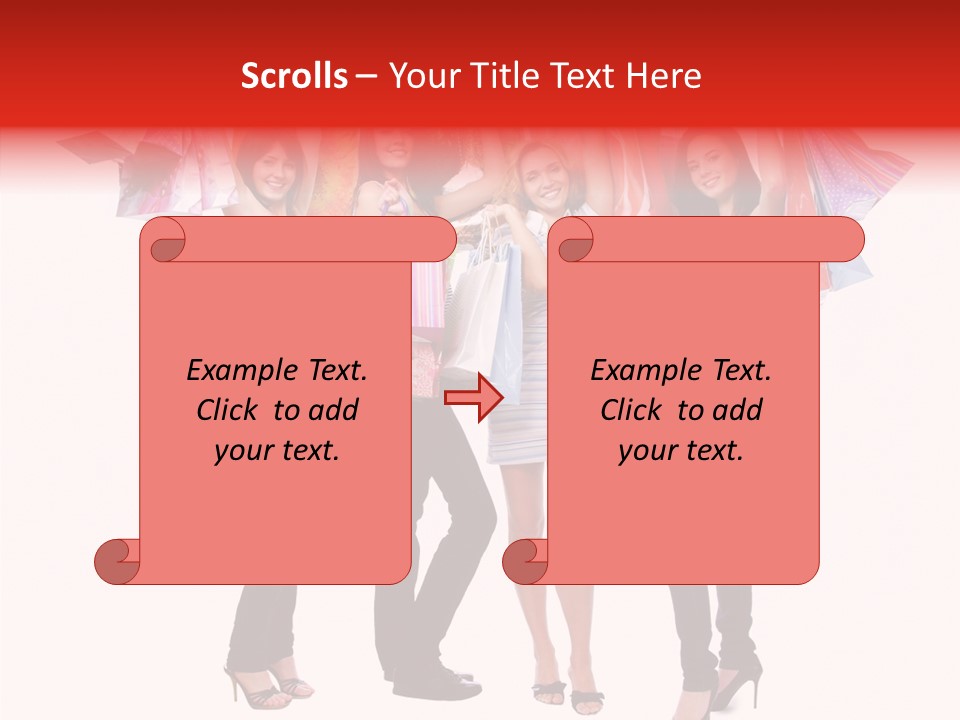 Cute Full Happiness PowerPoint Template