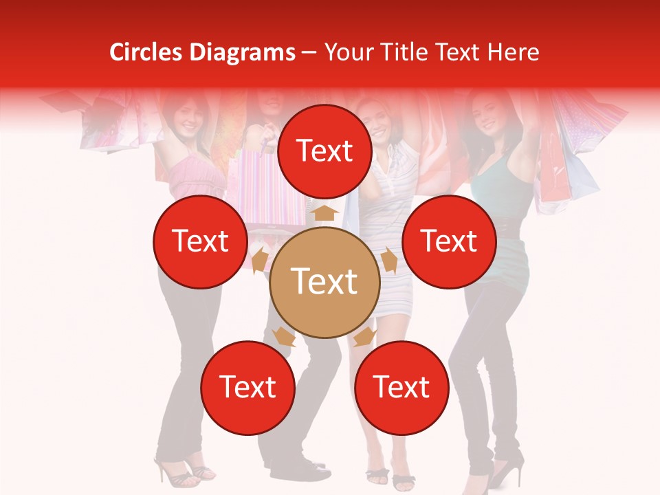 Cute Full Happiness PowerPoint Template