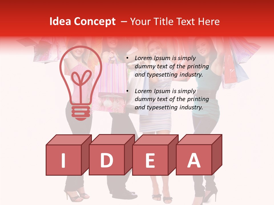 Cute Full Happiness PowerPoint Template