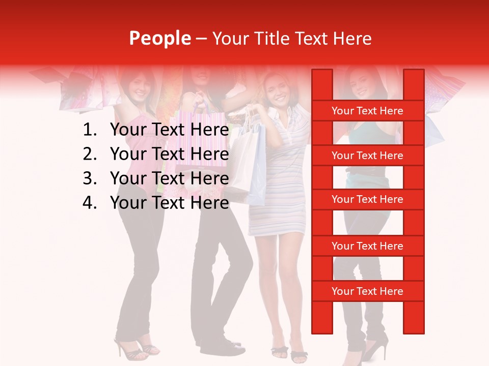 Cute Full Happiness PowerPoint Template