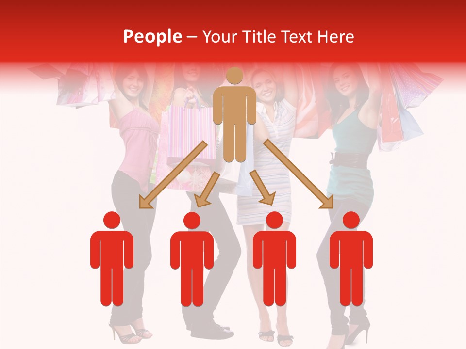 Cute Full Happiness PowerPoint Template