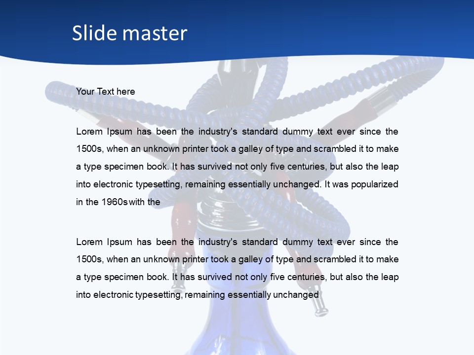 Metal Dope Inhalation PowerPoint Template