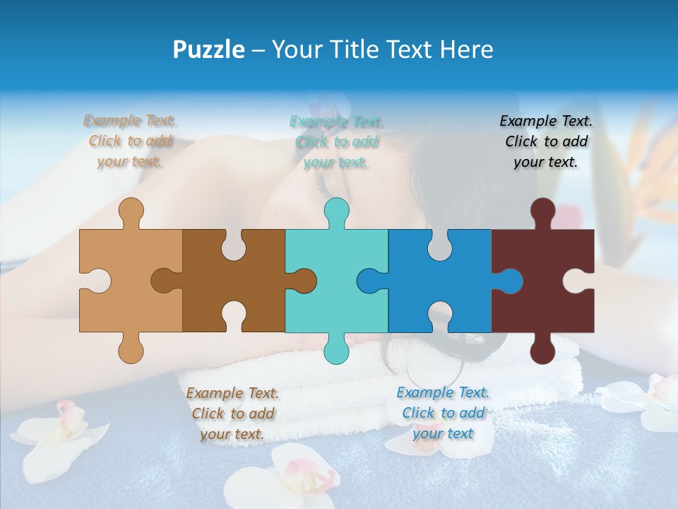 Relaxation Body Glass PowerPoint Template