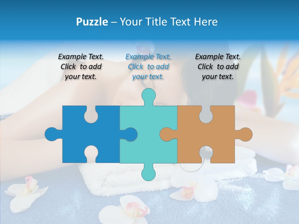 Relaxation Body Glass PowerPoint Template