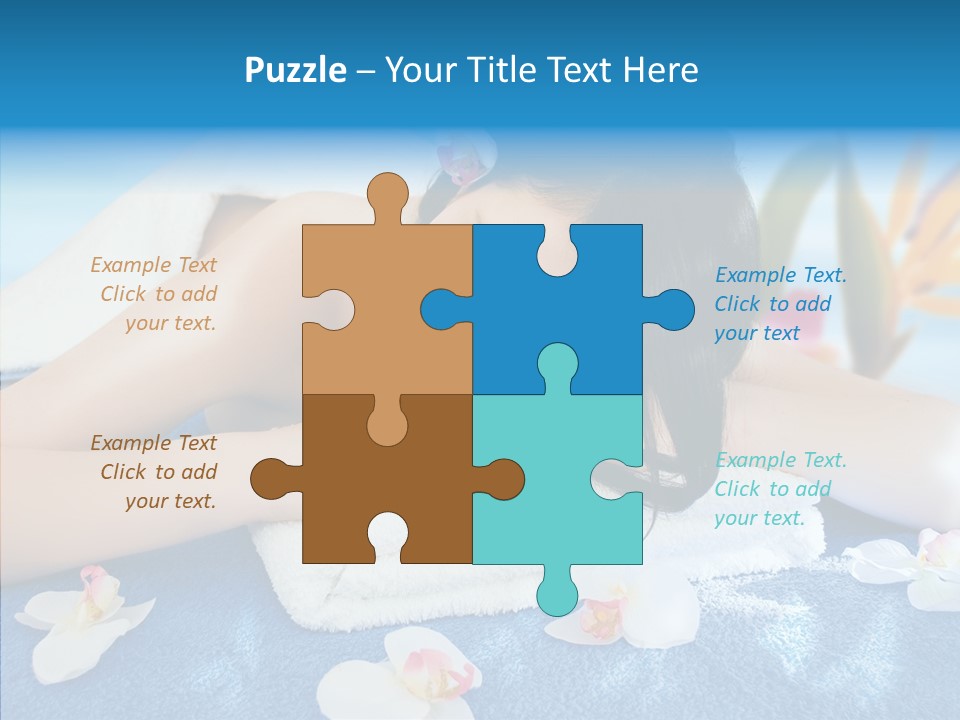 Relaxation Body Glass PowerPoint Template