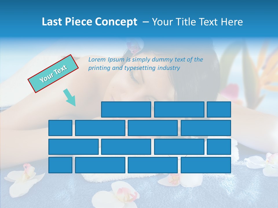 Relaxation Body Glass PowerPoint Template