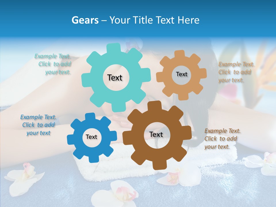 Relaxation Body Glass PowerPoint Template