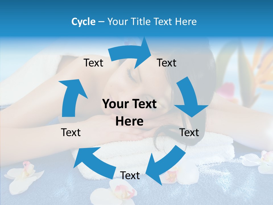 Relaxation Body Glass PowerPoint Template