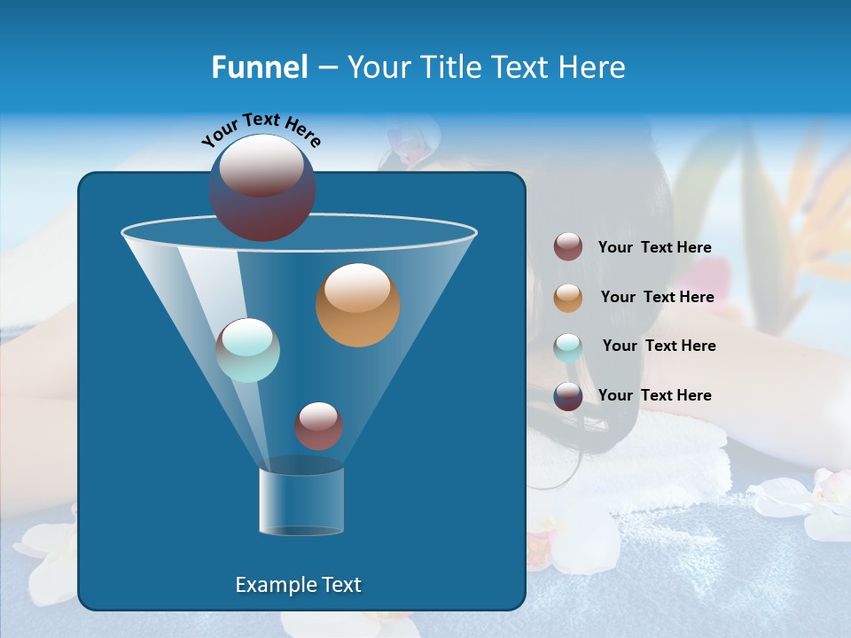Relaxation Body Glass PowerPoint Template