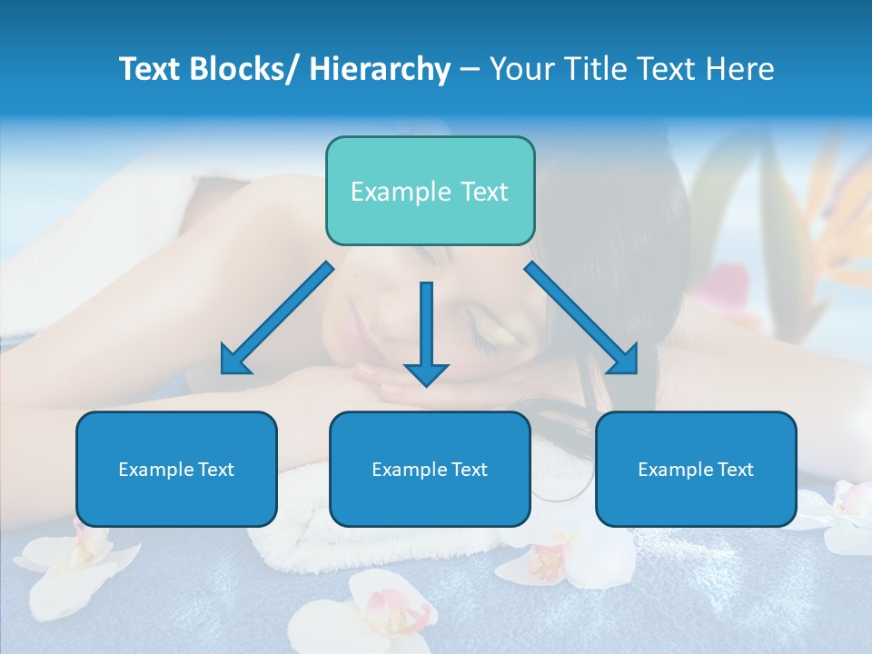 Relaxation Body Glass PowerPoint Template