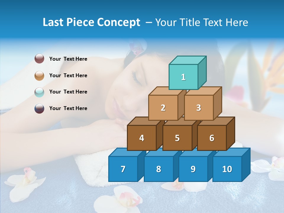 Relaxation Body Glass PowerPoint Template