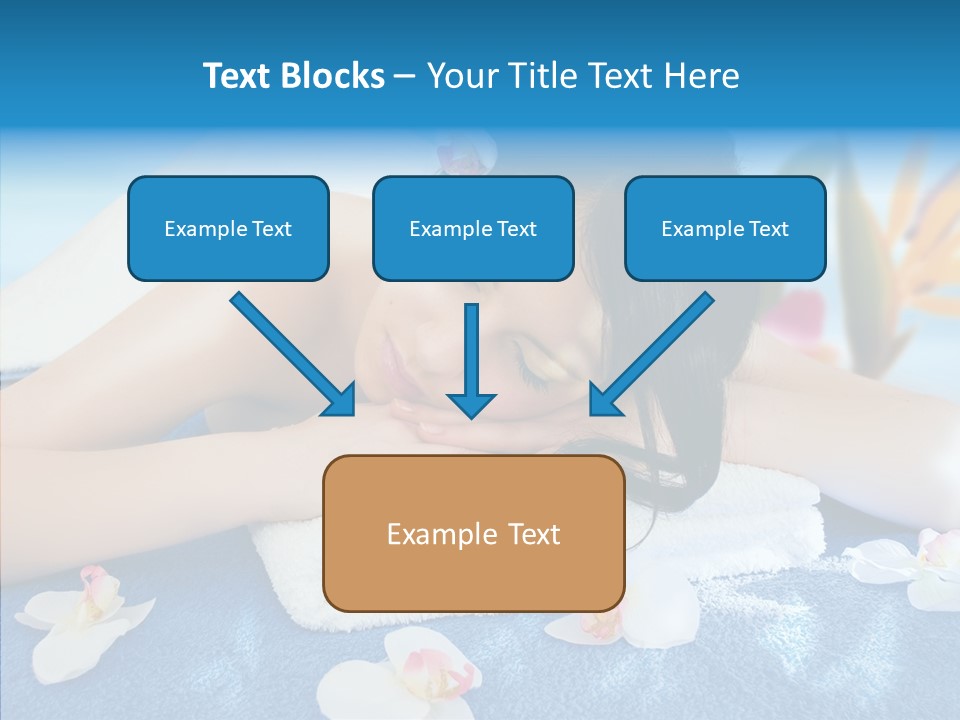 Relaxation Body Glass PowerPoint Template