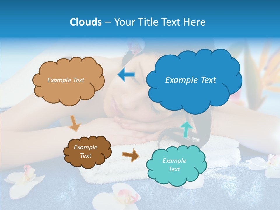 Relaxation Body Glass PowerPoint Template