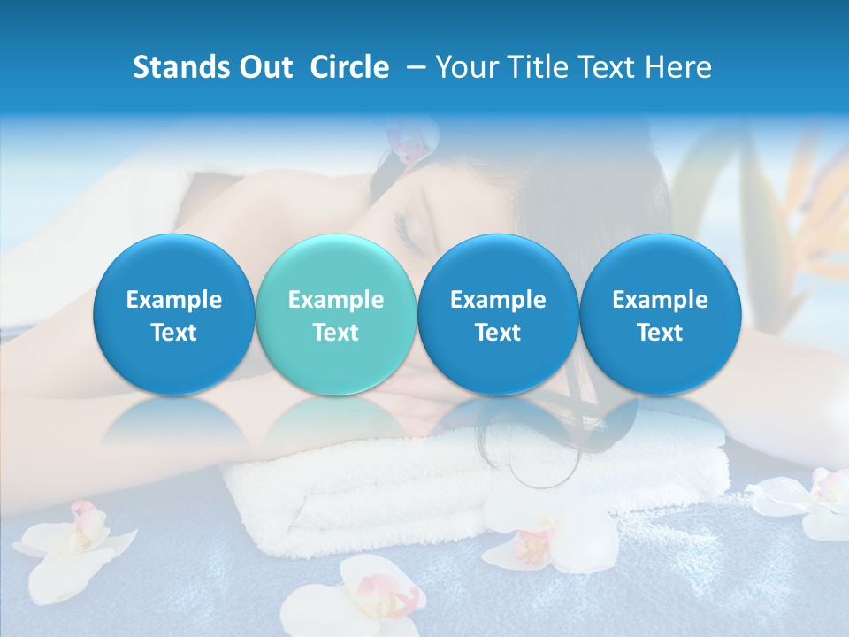 Relaxation Body Glass PowerPoint Template