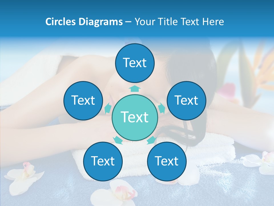 Relaxation Body Glass PowerPoint Template