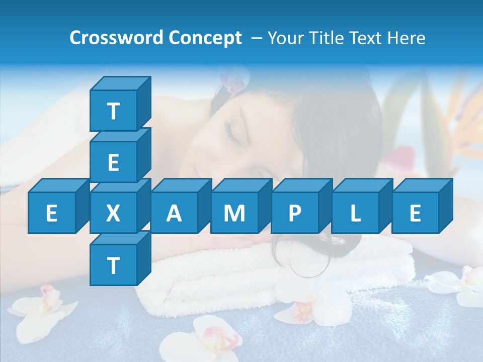 Relaxation Body Glass PowerPoint Template