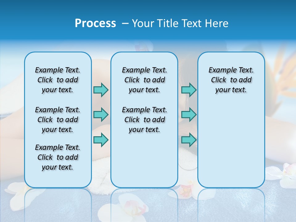 Relaxation Body Glass PowerPoint Template