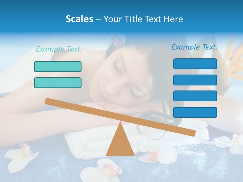 Relaxation Body Glass PowerPoint Template